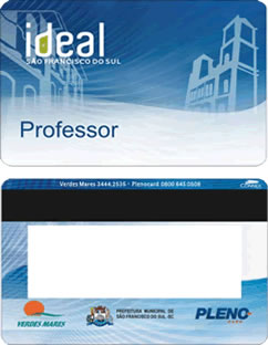 Cartão Ideal São Francisco do Sul - Professor