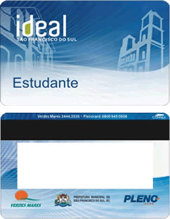Cartão Ideal São Franscisco do Sul - Estudante